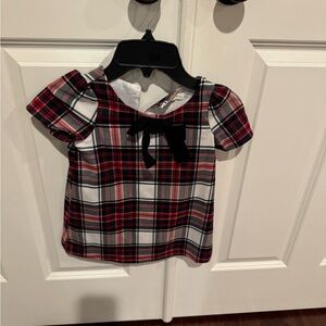 Toddler tutti Holiday dress plaid